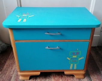 Cabinet children's room robot