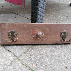 rustic hook rail drawer upcycling