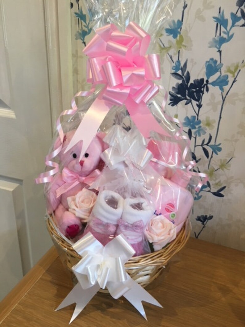 Baby Gift Set Baby Hamper Girl Gift Set Baby Girl Gift Pink Etsy