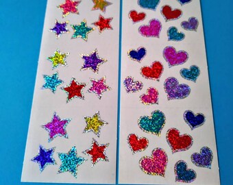Long Strip Stickers Groovy Graphics 4 Strips Mrs Grossman/'s Stickers