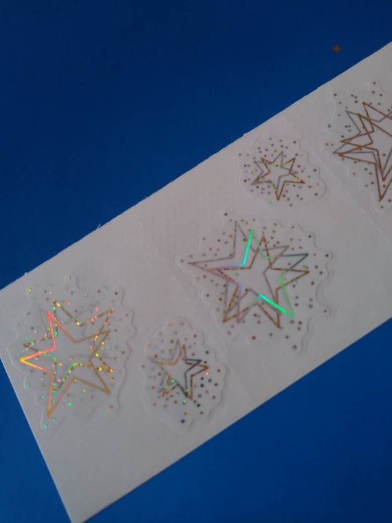Strip of Gold /& Silver Stars/' Reflections Mrs Grossman CELEBRATION STAR