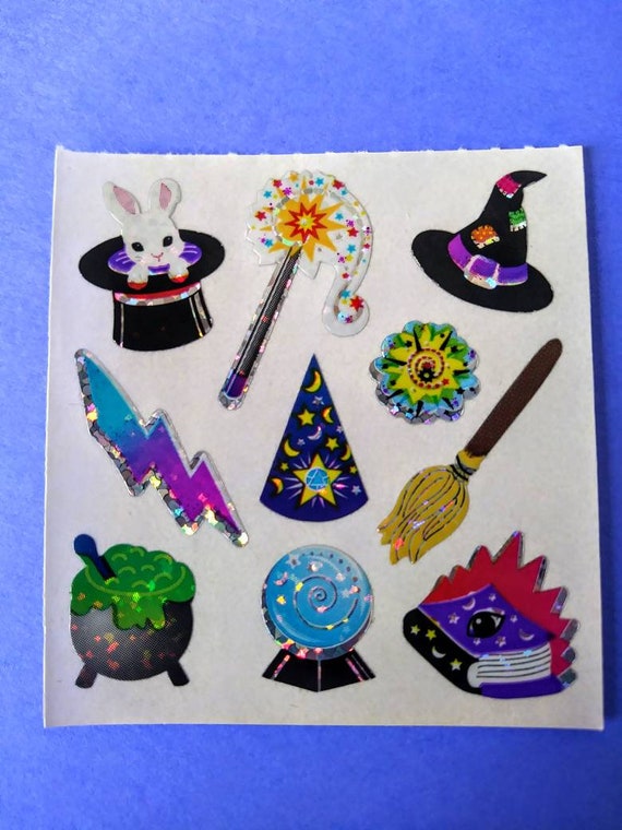 Sandylion Micro Prismatic Clowns Sticker Mod Vintage