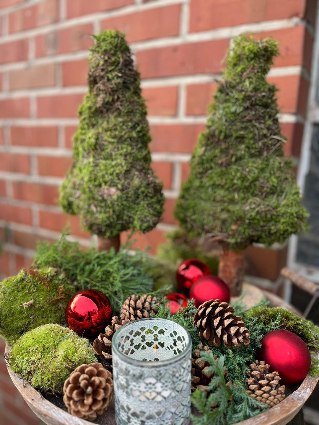 Weihnachtsbaum aus Moos Tannenbaum Moostanne in ca 50cm Etsy.de