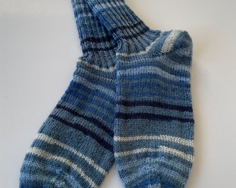 Women's socks size 36/37 (68/23) blue