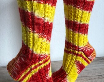 Unikatsocken "Feuerland"