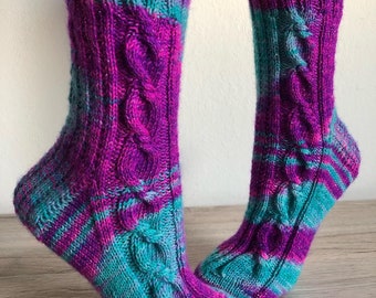 Unikatsocken in Gr. 40