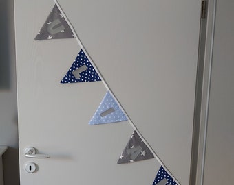 Pennant chain "blue/grey" name