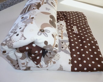 Babydecke Kuscheldecke *Eule*