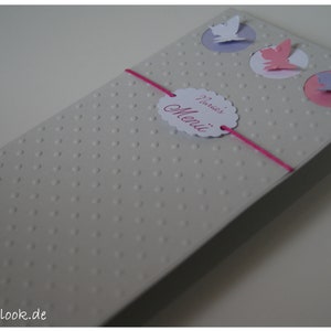 MENÜKARTEN "Schmetterlinge"