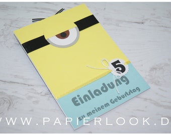 Einladungen "MINION"