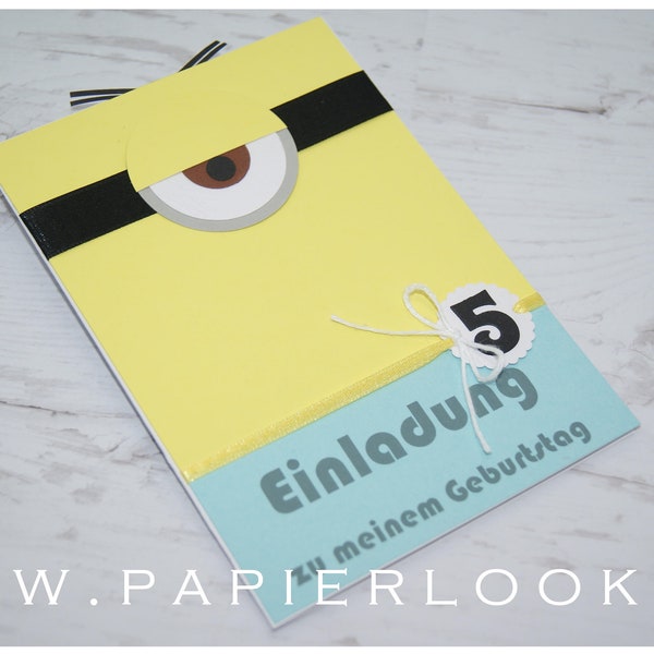 Einladungen "MINION"