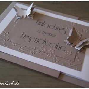 Invitations/ thank you notes &quot;BUTTERFLY&quot;