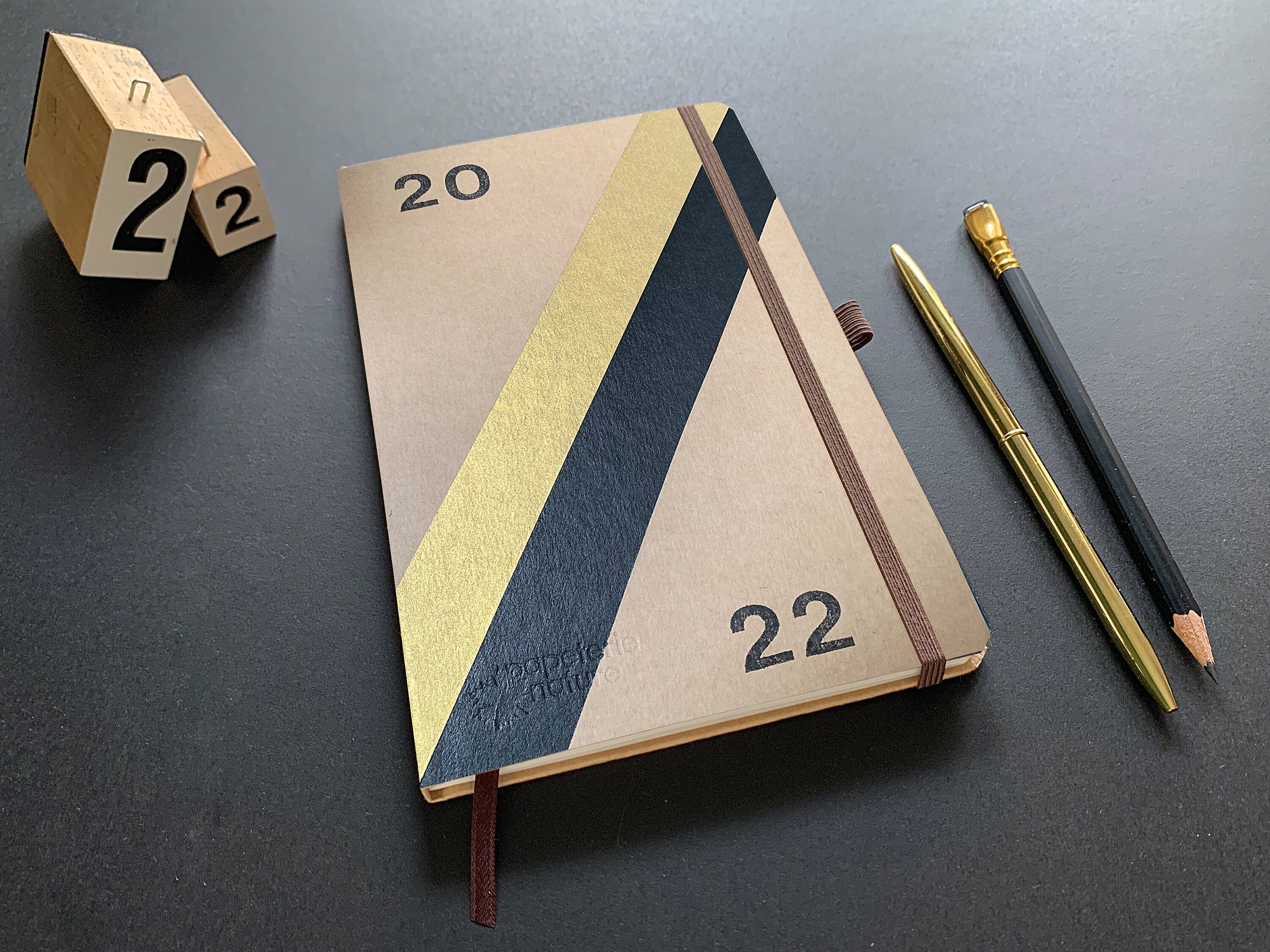 Taschenkalender/jahreskalender 2022 D/E A5 Etsy