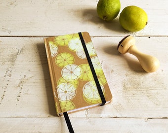 Notebook "Lemons", Blank, 10x17, 5