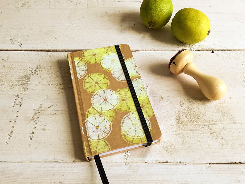 Notebook Lemons, Blank, 10x17, 5 image 1