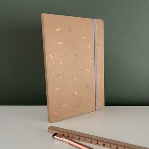 notebook pens, lined, DIN A5