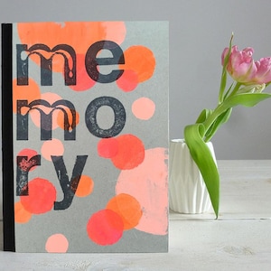 Notebook sketch book, Memory, Blank din A5