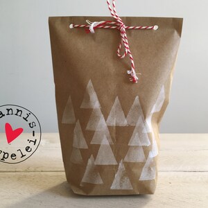 5 gift bags for self-filling, fir