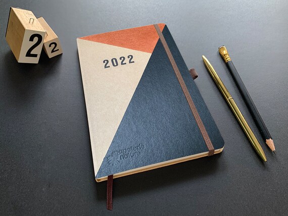 Taschenkalender 2022 Agenda A5 Kalender Motiv Geschenk Notizbuch Buchkalender 