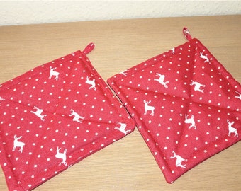 Pot holders sewn