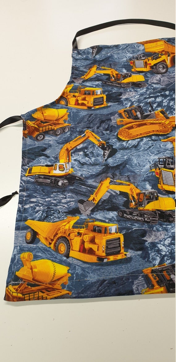 Apron construction machinery