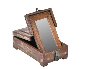 Vintage Shaving Kit Storage Box