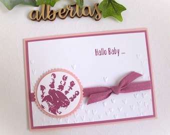 Congratulations card - For the baby - For the birth