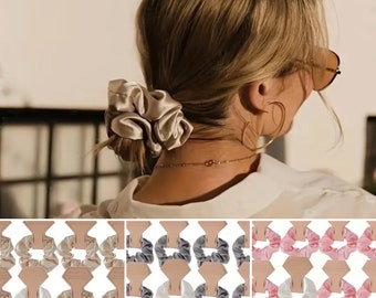 Jga Haarbänder, Haargummi im Set individuell mit Name, Junggesellinnenabschied, Haarschmuck, JGA Party, Team Braut, Trauzeugin, Scrunchies