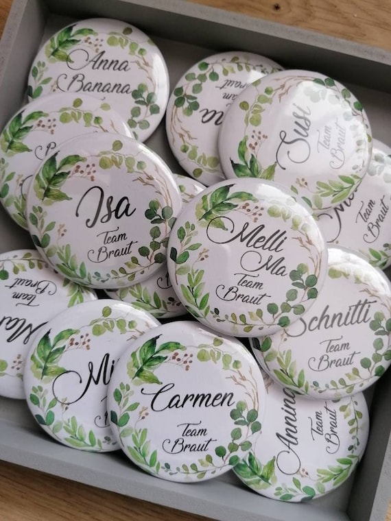 B143-entourage Buttons JGA mariée nom Enterrement 59 mm 38 mm button B143-entourage Buttons JGA mariée nom Enterrement 59 mm 38 mm button