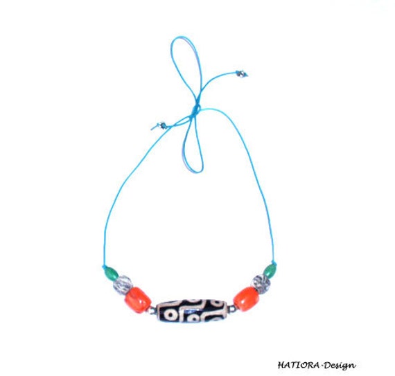 Pendant "Nine-Eyes Dzi Pearl" (3/3)