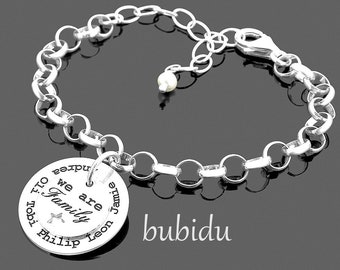 Armband Mit Gravur, Familien Armband, Geschenk