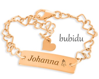 Baby Bracelet With Name, Id Bracelet, Baptism