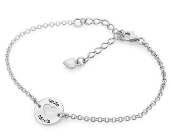 Braccialetti personalizzati per bambini con incisione personalizzata di nome/testo/data di nascita,souvenir per le feste per neonati, battesimi,neonati e neomamme (Braccialetti personalizzati