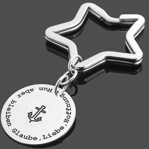Keyring Engraving Gift Dad Pendant Name Keychain Gift Idea Father Daddy Grandpa Keyring Name Family 925 Silver Charm