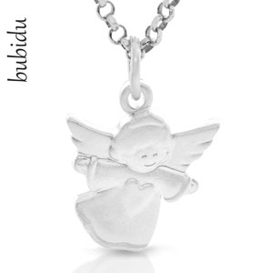 Baptism chain guardian angel engraving chain children baptism jewelry 925 sterling silver name silver engraving jewelry angel flying gift