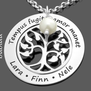 Collier Arbre de Vie, Collier Famille, Bijoux image 1