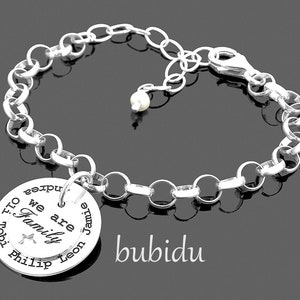 Armband Mit Gravur, Familien Armband, Geschenk Bild 4