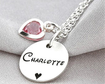 DOOPKETTING ZILVER Doopsieraden Engel Doopringketting Baby Beschermengel Sieraden Doop Zilveren Sieraden Meisje Jongen Kinderketting Gegraveerde Naamketting - België