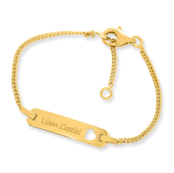 Gold ID Bracelet – Kelly Gerber Jewelry