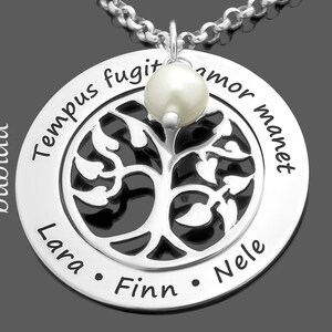 Collier Arbre de Vie, Collier Famille, Bijoux image 4