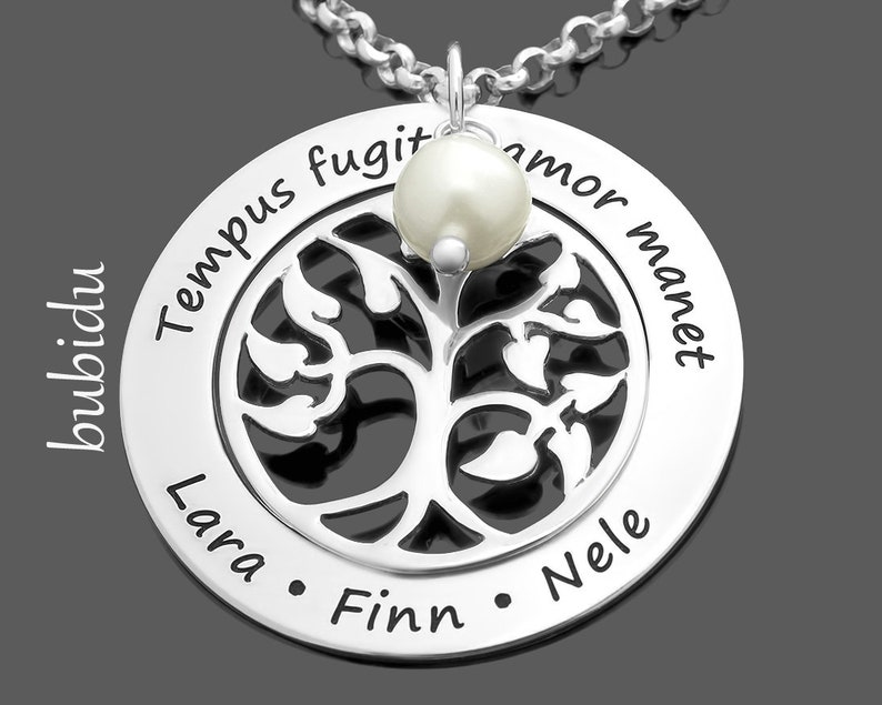 Collier Arbre de Vie, Collier Famille, Bijoux image 4