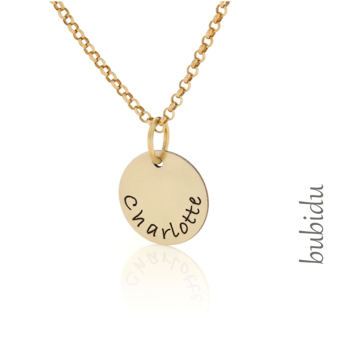 Chain Pendant 333/gold Women's Necklace Name Jewelry Etsy