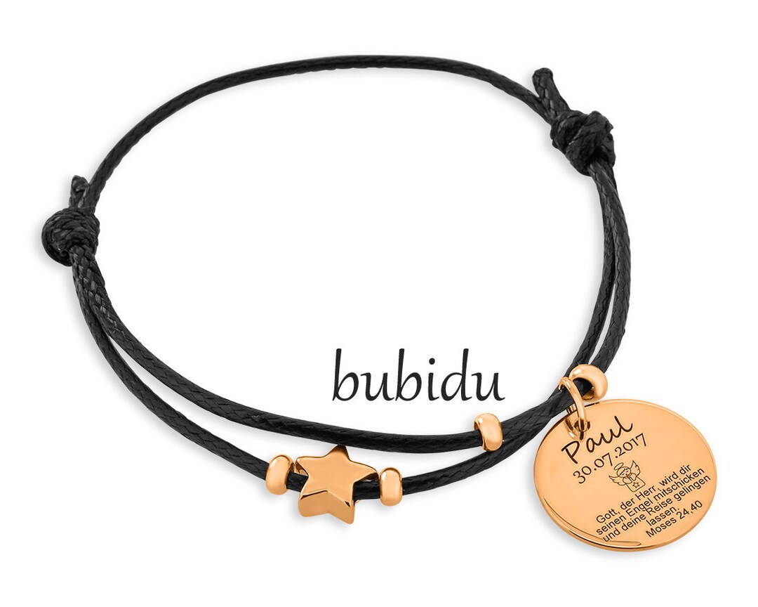 Name Bracelet Baptism Jewelry Boys Christening Jewelry Girls Etsy