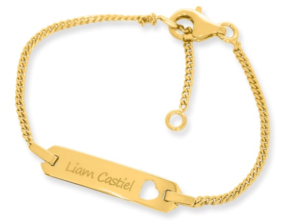 Gabriella Gold Medical Alert Bracelet for Women