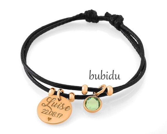 Babyarmband Kinderarmband Armband mit Namen Namensarmband Taufarmband Geburt