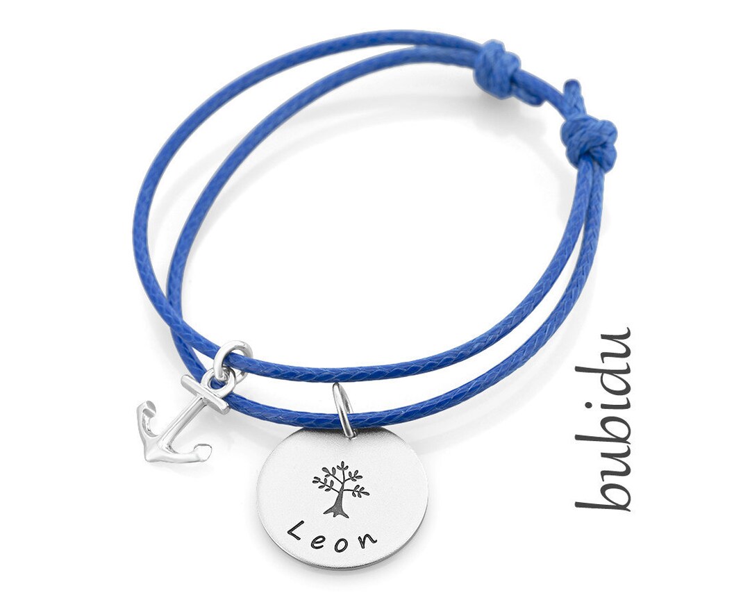 Baptism Bracelet Boy Girl Baptism Jewelry Anchor Boy or Girl Etsy