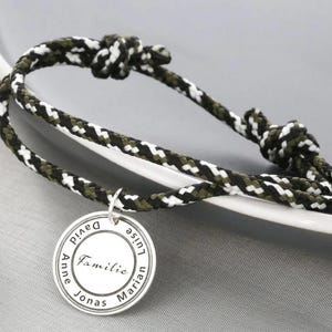 Bracelet Sailing Rope Coordinates Engraving Men - Men&#39;s Jewelry Sailing Rope Braided Multi-Coloured Handmade Men&#39;s Bracelet Maritime Sailing Rope Family