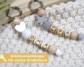 Schlüsselanhänger für Oma & Opa