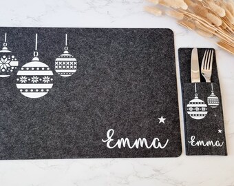 Tischset Weihnachten Etsy