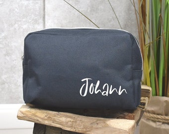 Toiletry bags personalized for men | with the name | Cosmetic bag for men